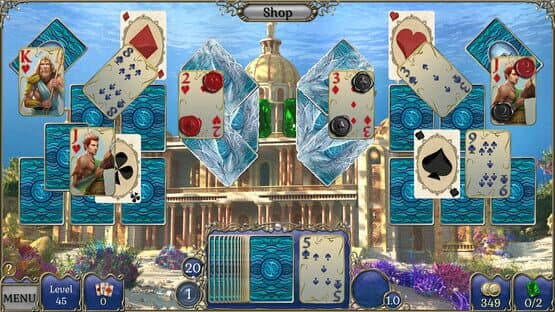 Jewel Match Atlantis Solitaire 4: Collector's Edition — screenshot 1