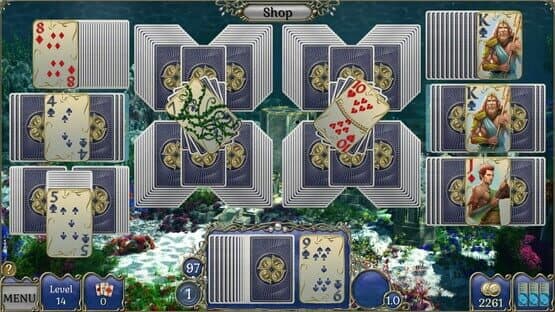 Jewel Match Atlantis Solitaire 4: Collector's Edition — screenshot 2