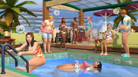 The Sims 4: Poolside Splash Kit — screenshot 2