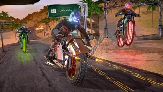 2044 Moto Racer: Cyber Racing Simulator — screenshot 1