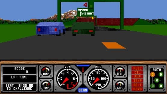 Hard Drivin' — screenshot 2