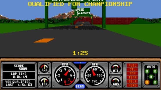 Hard Drivin' — screenshot 3