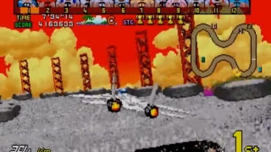 Sega Ages Vol. 10: Power Drift — screenshot 1