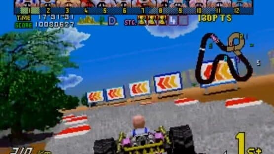 Sega Ages Vol. 10: Power Drift — screenshot 2