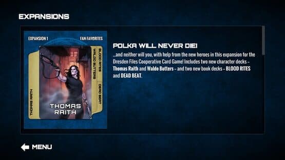 Dresden Files Cooperative Card Game: Fan Favorites — screenshot 1