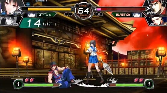 Dengeki Bunko: Fighting Climax Ignition - Mobile Version — screenshot 1
