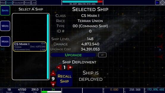 Idle Space Navy — screenshot 2