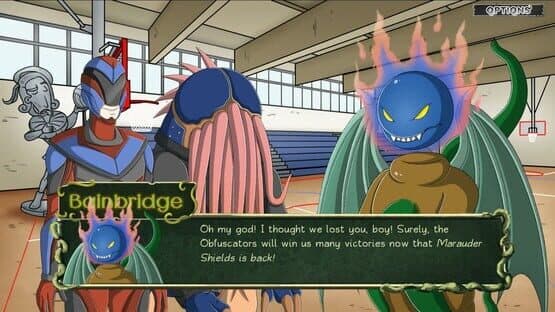Tentacle Prawn: (Actually) A Cthulhu Dating Sim - The Myth & Legend of Marauder Shields — screenshot 1