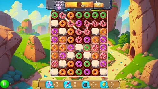 Magic Donut Adventure: Line Match 3 Puzzle — screenshot 1
