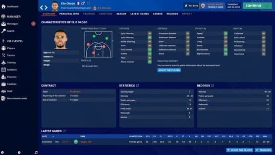 Pro Basketball Manager 2024 — screenshot 1