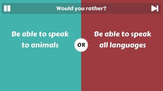 Choice Clash: What Would You Rather? — screenshot 2