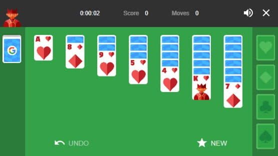 Google Solitaire — screenshot 2