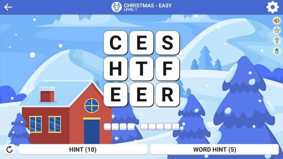 Square Word: Hello Winter! — screenshot 1