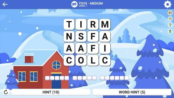 Square Word: Hello Winter! — screenshot 2