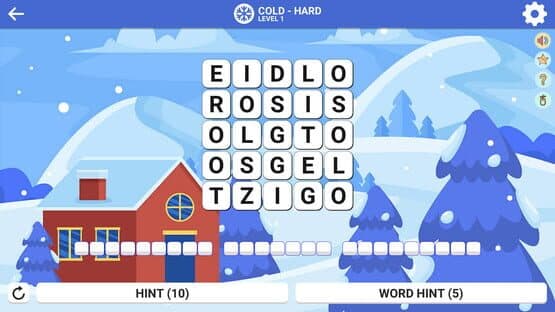 Square Word: Hello Winter! — screenshot 3