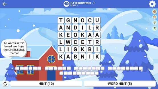 Square Word: Hello Winter! — screenshot 4