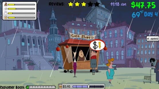 Sasha's Stupid Coffee Shop — screenshot 1