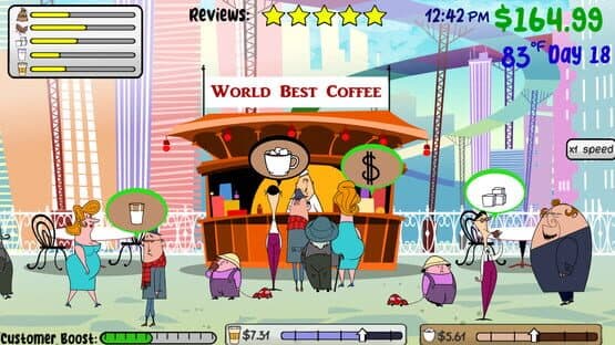 Sasha's Stupid Coffee Shop — screenshot 3