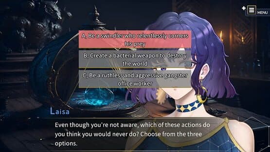 Angel Whisper: The Suspense Visual Novel Left Behind by a Game Creator. — screenshot 1
