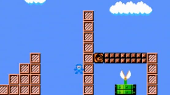 Mega Man in Super Mario Bros. — screenshot 2