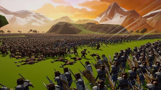 Polygon Fantasy Battle Simulator — screenshot 1