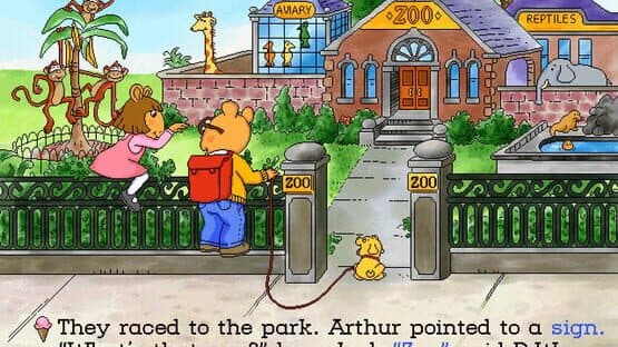 Arthur's Reading Race — screenshot 2