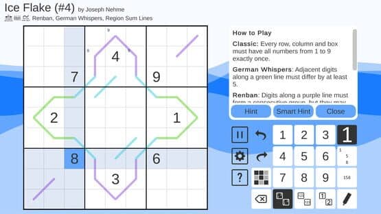 Cracking the Cryptic: Lines Variety Pack — screenshot 1