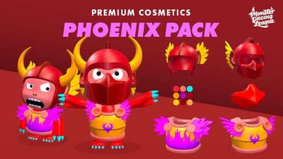 Monster Racing League: Phoenix Cosmetics Pack — screenshot 1