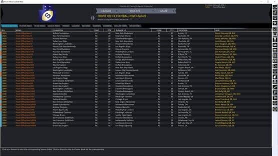 Front Office Football Nine — screenshot 2