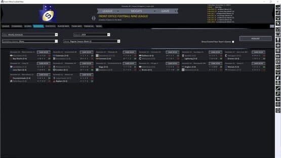 Front Office Football Nine — screenshot 8