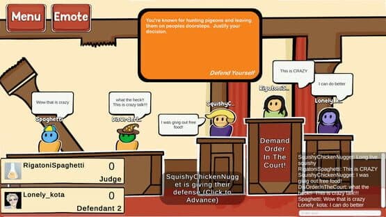 DisOrder in the Court — screenshot 2