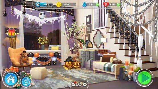 Home Designer Makeover Blast: Halloween — screenshot 1