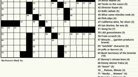 Crosswords — screenshot 3