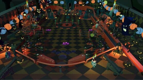 Roxy Raccoon's Pinball Panic: Haunted Halloween — screenshot 1