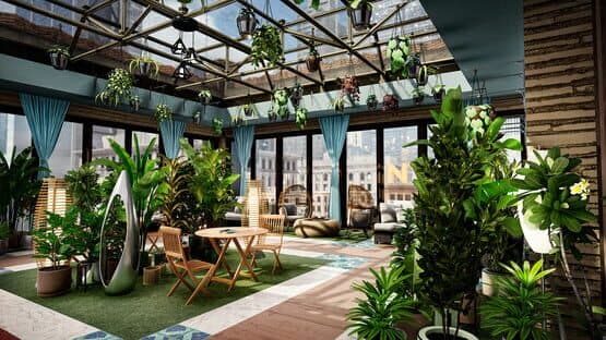 Hotel Renovator: Indoor Garden Room & Furniture Set — screenshot 2
