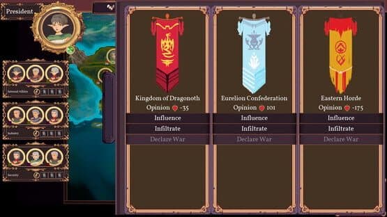 Fantasy Senate Simulator — screenshot 2