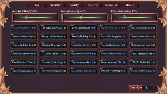 Fantasy Senate Simulator — screenshot 4