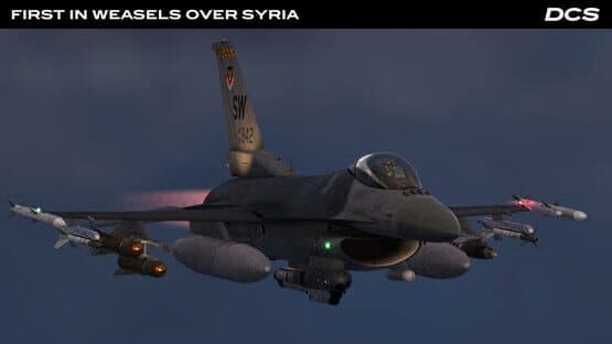 DCS World: F-16C First in Weasels Over Syria Campaign by Ground Pounder Sims — screenshot 2