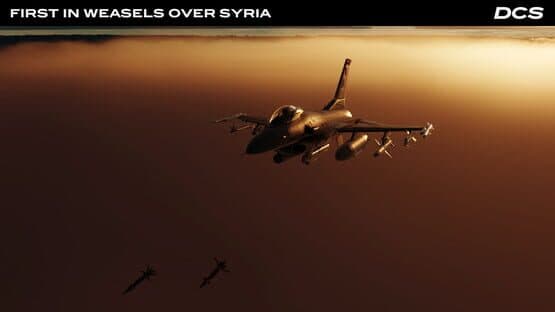 DCS World: F-16C First in Weasels Over Syria Campaign by Ground Pounder Sims — screenshot 3