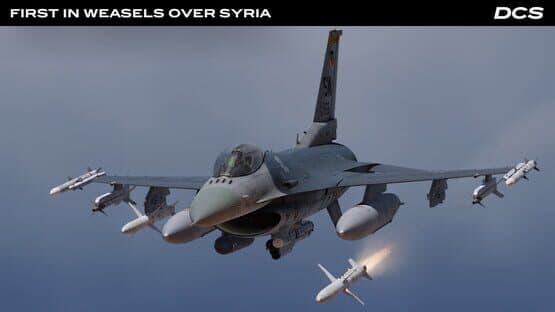 DCS World: F-16C First in Weasels Over Syria Campaign by Ground Pounder Sims — screenshot 5