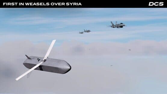 DCS World: F-16C First in Weasels Over Syria Campaign by Ground Pounder Sims — screenshot 6