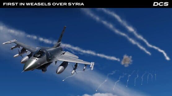 DCS World: F-16C First in Weasels Over Syria Campaign by Ground Pounder Sims — screenshot 7