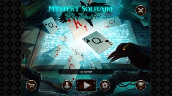 Mystery Solitaire: The Black Raven — screenshot 1