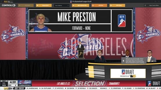 Draft Day Sports: Pro Basketball 2024 — screenshot 2