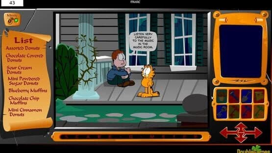 Garfield's Scary Scavenger Hunt — screenshot 1