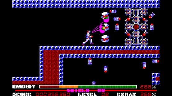 Eggconsole Thexder PC-8801mkIISR — screenshot 2