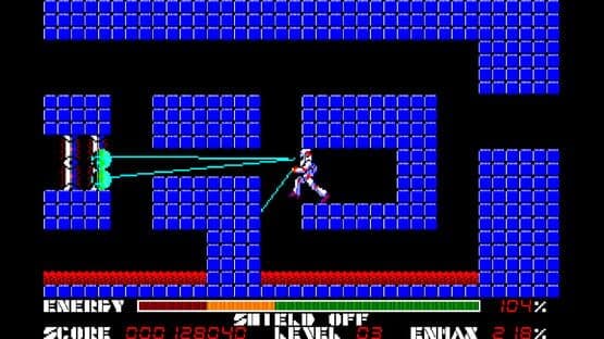 Eggconsole Thexder PC-8801mkIISR — screenshot 4