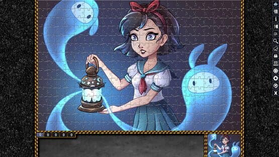 Pixel Puzzles: Illustrations & Anime - Jigsaw Pack: Halloween — screenshot 1