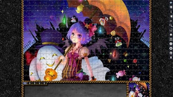 Pixel Puzzles: Illustrations & Anime - Jigsaw Pack: Halloween — screenshot 4
