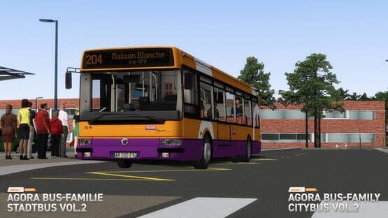 OMSI 2: Agora Bus Family Citybus Vol. 2 — screenshot 1